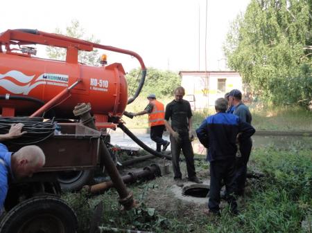 Замена пожарного гидранта